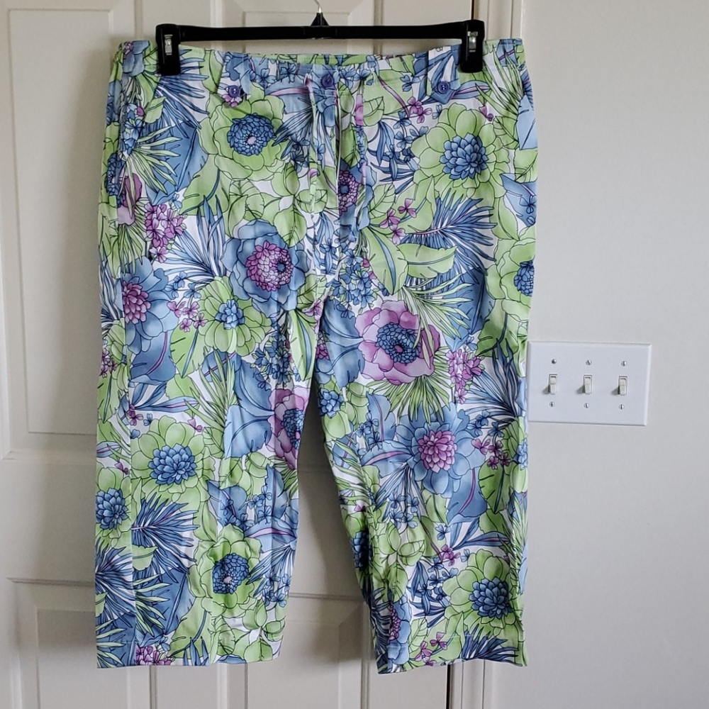 Sag Harbor Floral Capris